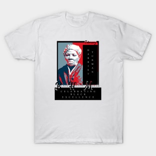 Harriet Tubman Black History Month Icon T-Shirt